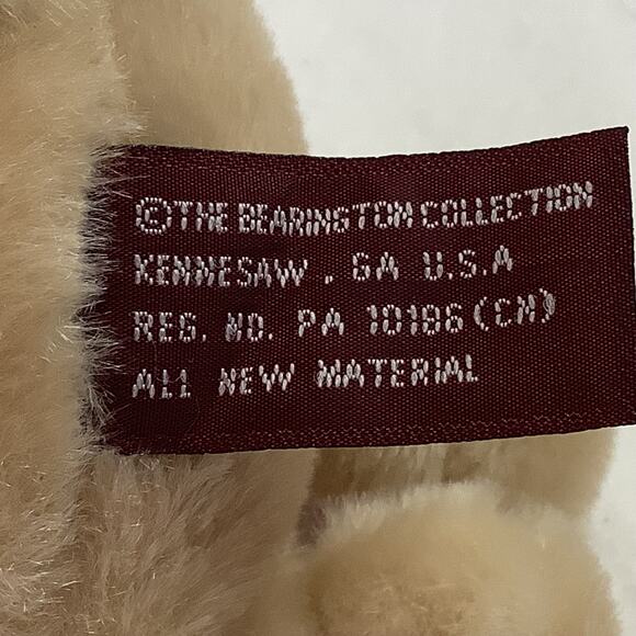 Bearington Collection Bella Ballerina Plush Bear wearing a TuTu - NWT - 8" Bear - Picture 6 of 6